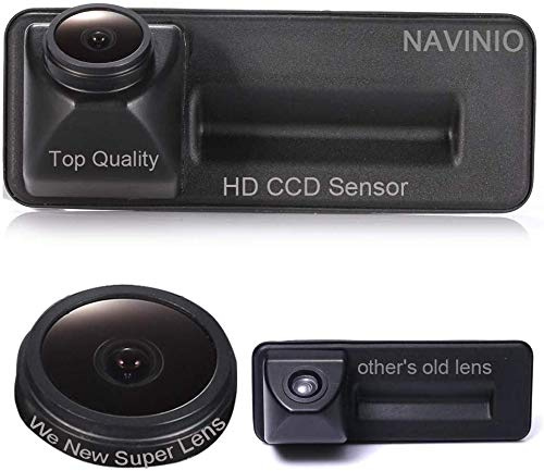 Navinio Super Pro HD Auto Rückfahrkamera Einparkkamera Kamera Einparkhilfe Farbkamera Rückfahrsystem Einparkkamera für Superb Yeti Fabia Octavia Audi A1