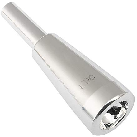 Heavyweight Bullet Trumpet Mouthpiece 1.5C - Silver Plated Brass for Standard Trumpet Enhanced Tone & Flexibility for Concert Pop & Jazz