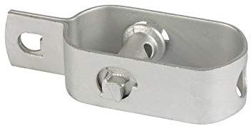 Floordirekt Drahtspanner | 10er Set | Zaunspanner | Grün oder verzinkt | Für Verschiedene Drahtstärken geeignet | 3 Größen (115 mm, Verzinkt)
