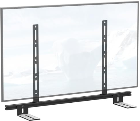 Heavy-duty Sound Bar Mounts Under TV for Samsung, Vizio, LG, Bose and More Soundbar Bracket Under TV or Above TVs - Adjustable Height & Depth Sound Bar Bracket Hold Up to 35 Lbs