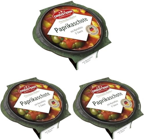 Dreistern Eine Paprikaschote mit Kartoffeln, 400 g (Packung mit 3)