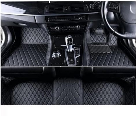 QPRPWHZI Autoteppiche Für Proceed 2012 2013 2014 2015 2016 Auto-Innenausstattung Antifouling-Fußmatten Auto-Innenausstattung Autofußmatten(Black,RHD)