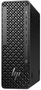 HP Z2 G1i Workstation Intel Core Ultra 7 265-32 GB SSD da 1 TB, fattore di forma ridotto, chip Intel W880, Windows 11 Pro, scheda grafica NVIDIA RTX A1000, 8 GB, tastiera inglese, Ethernet
