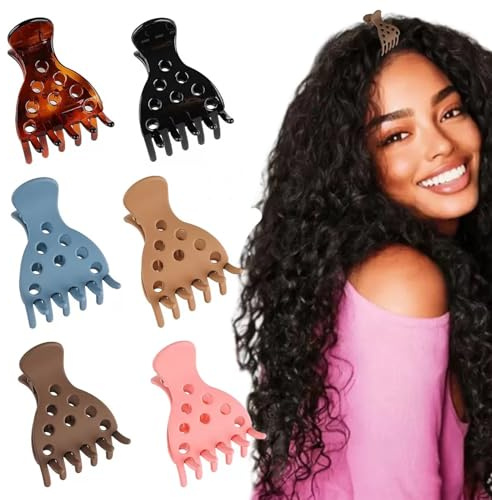 LAOYEFACAI 6 pinzas para levantar las raíces del cabello Pinzas para cabello rizado Pinzas para dar volumen y levantar las raíces del para dar más volumen