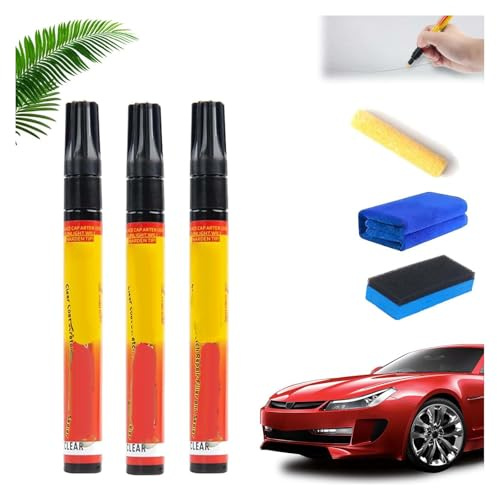 Niblido Vitanst Pen, Vitanst Scratch Removal Pen, Magic Car Scratch Removal Pen, Auto Paint Repair Pen Brush, Car Clear Scratch Remover Touch up Pens, Easy to Use (3PC)