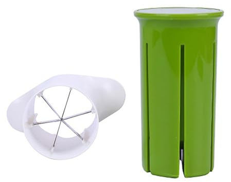 Cortador de Verduras Cortador de Pepinos de 18 cm para la fabricación de alimentos para bebés | Práctico gadget de cocina para aperitivos de ensalada, preparación para comidas para niños, para