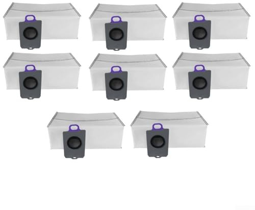 Kit de sacs à poussière en tissu – Compatible avec les aspirateurs Narwal pour Freo Z Ultra, Z10, Z10 Ultra / X10 Pro, 2/6/10/12 sacs de rechange jetables pour station de base (10 pièces)