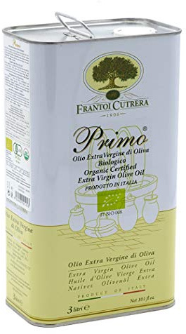 Frantoi Cutrera - Primo BIO - Olio Extravergine di Oliva - Latta - 3 L