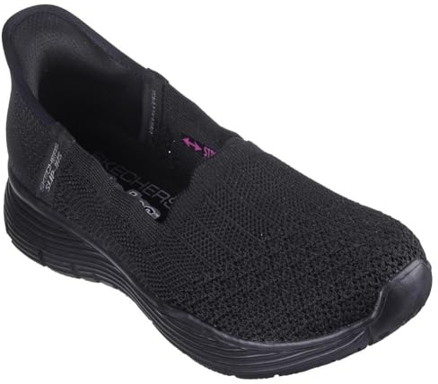 Skechers Slip-ins: Seager - Believe It 158980-BBK, Women Sneakers,Sports Shoes, Black, 40 EU