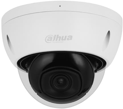 Dahua Caméra de sécurité dôme 2MP extérieure Blanche - DH-IPC-HDBW2241EP-S-0280B