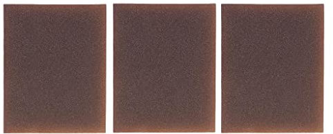 Schleifschwamm-Block-Set, doppelseitige Schleifpads – Holz, Metall, Glas, PVC, Stein – wiederverwendbarer Schmirgeltuchschwamm – Sand ungerade Formen, Kanten, Rillen – mittlere Körnung 120–180, 3