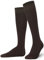 Mysocks Unisex Kniestrümpfe lange Socken braun