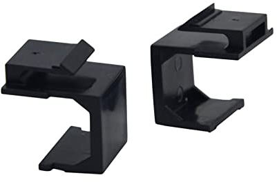 Disabled - Do not use VALUE Lot de 10 cache-prises Keystone, noir