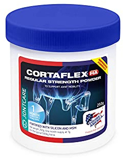 Equine America Cortaflex Reguläres Pulver | Premium gebrauchsfertiger Ernährungszusatz für Pferd und Pony | Ausführliche Unterstützung für Gelenke und Mobilität | 250g