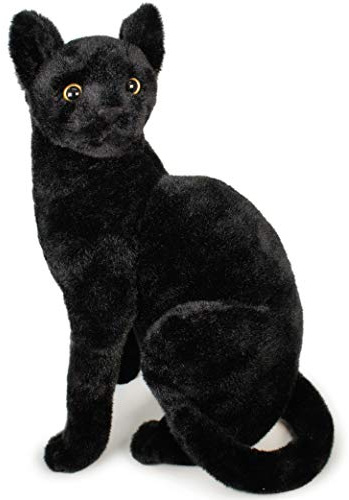 TigerHart Boone The Black Cat - 13 Inch Stuffed Animal Plush