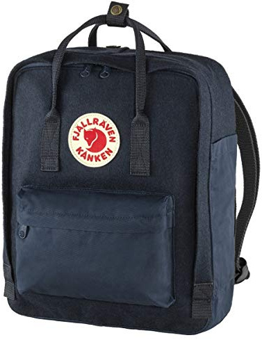 Fjällräven Rucksack Freizeitrucksack Kånken Re-Wool 16L Night Sky blau