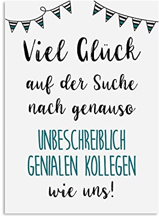 Nastami Postkarte Kollegen Abschied Kollegen Geschenk Postkarte Sprüche Ruhestand Karte (Jobwechsel)