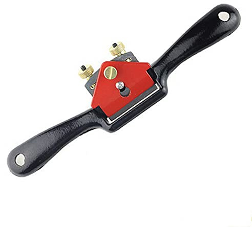 9 '' / 215 mm Cepilladora manual Cepilladora de tornillos para madera Afeite el borde de corte de madera con cuchilla de repuesto Para herramientas de carpintería manual de carpintero, Tipo, B