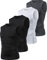 HOPLYNN 4er Pack Kompressionsshirt Herren Tank Tops Sport Ärmelloses Funktionsunterhemd Laufshirt für Training Gym 2Schwarz Grau Weiß S
