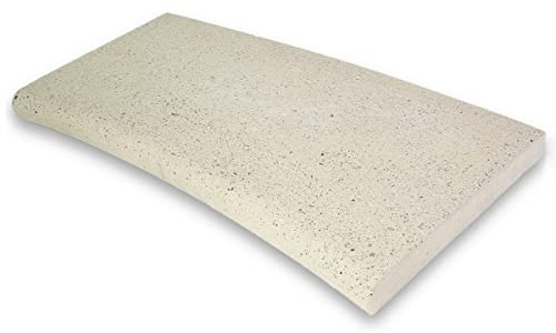 Paradies Pool® Pool Beckenrandstein Komplettset rund 350-360 cm Sand Flache Ausführung Poolrandstein Poolumrandung Schwimmbeckenumrandung Randstein