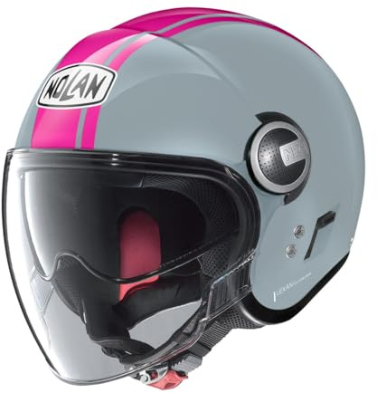 Nolan N21 Visor 06 Dolce Vita Jethelm (Grau/Pink), XS (53)