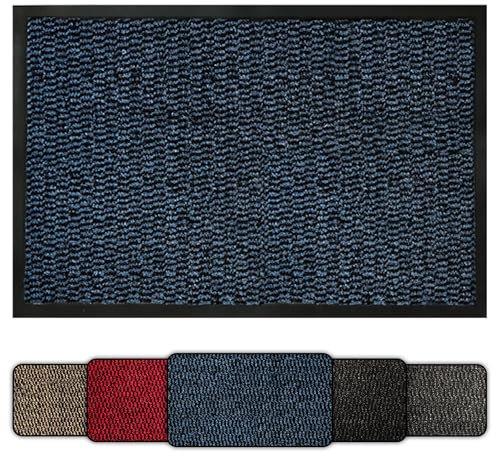 Wadan Door Matts Indoor & Outdoor | Stylish Door Mat with Non Slip Rubber Backing | Anti Slip Super Absorbent & Easy to Clean | Use as Kitchen Mat