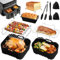 Heißluftfritteuse Zubehör für Tefal Dual Easy Fry XXL 11L(6,5L/4,5L), Silikonform Airfryer Zubehör für Tefal Heißluftfritteuse xxl, Silikonform Heißluftfritteuse Tefal Easy Fry and Grill Zubehör