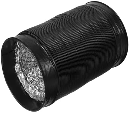 DECOMELODY Tuyau Dévacuation Aluminium Épais Flexible pour Sèche Linge à Haute Température Installation Facile Conduit Portable Adapté Aux Climatiseurs Mobiles