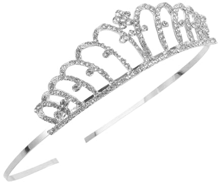 Homoyoyo Coroncina per Bambine con Brillanti Cerchietto e per Feste Compleanno Accessorio per Ragazze per Party e Raduni