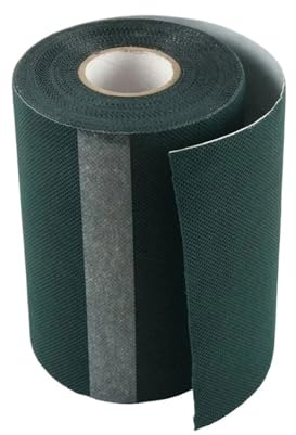 ZYFHYU Bande de Couture pour Gazon Synthétique Ruban adhésif for Gazon Artificiel, sans Colle, for Jointure de Tapis, décoration Jardin(Green Single Sided,100mmx10m)