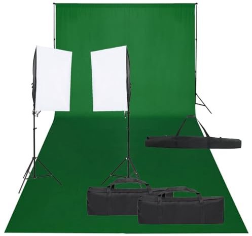 Lampada per foto con illuminazione e sfondo, luce video per registrazioni video, selfie, streaming live
