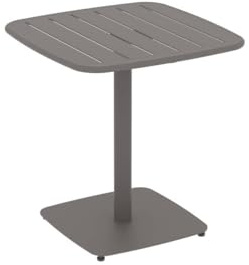 Hespéride - Tavolo da giardino alegoria 2 posti 70x70cm caffè