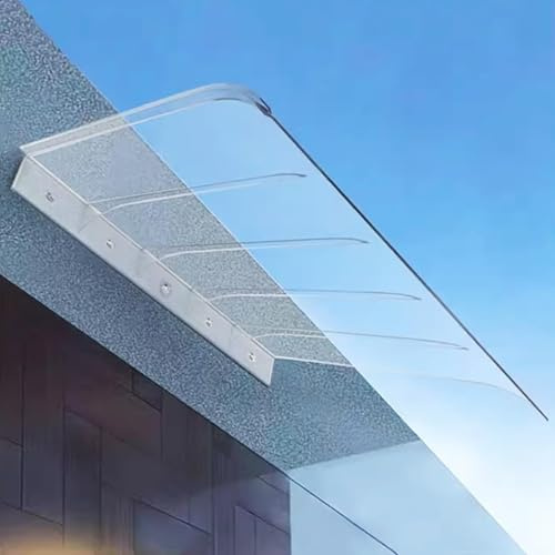Dörr baldakin 50 x 110 cm (174 tum) utomhus för entré uteplats och fönster väderdekorationer för dörrar och