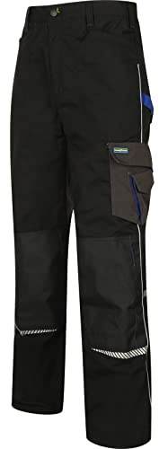 Goodyear unisex trim trimgrupp sömmar multiverktygsväskor modern last knäskydd väskor arbetssäkra arbetsbyxor reflekterande REG, svart, 34 W 31 L EU