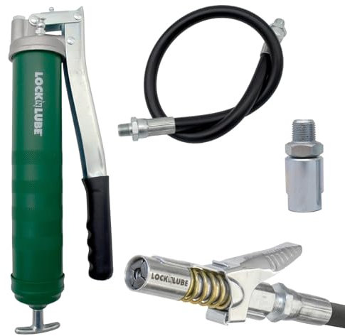 LockNLube Lever Grip Grease Gun
