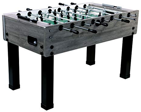Garlando Fußballkickerb G-500 Eiche graumeliert- PR-Sport Professional 5445.11