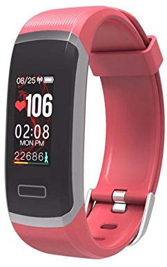 ZJ Bluetooth Smart Fitness Bracciale Uomo Donna Smart Watch Fitness Tracker Cardiofrequenzimetro Fascia per Pressione Sanguigna Pedometro Impermeabile