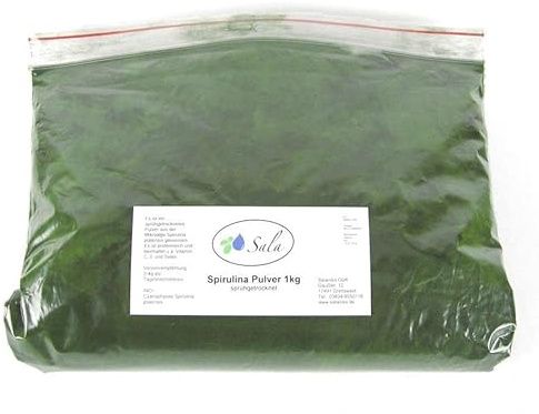 Sala Spirulina Platensis Pulver rückstandskontrolliert konv. 1 kg 1000 g Beutel