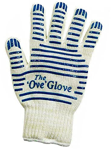 ONE Ove Gloves Heavy Duty Oven Glove Non Slip Silicone Grip Washable BBQ Burn Surface Hot Pot Handler Gloves for Indoor & Outdoor Cooking, Baking & Grilling