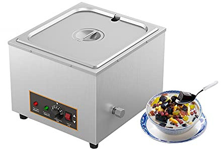 Commercial Food Warmer, Tapioca Pearl Warmer Machine, 1000W Electric Food Soup Heat Preserving Machine, Automatic Chocolate Melt Pot Heating Multifunction Heater for Restaurants, 30