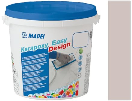 MAPEI Kerapoxy Easy Design 123 ANCIENT WHITE 3 kg - decorative, acid-resistant, two-component epoxy grout
