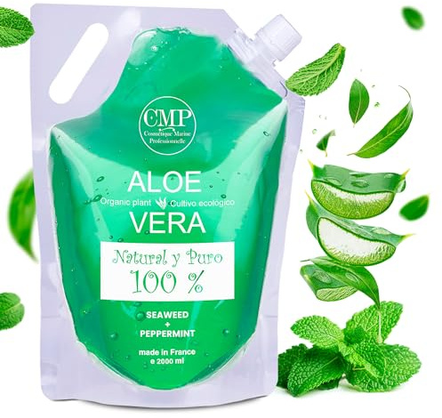 CMP Gel för trötta ben, cirkulation, åderbråck, sträckmärken, lätta ben, vätskeretention. Svullna ben. Kraftig kropps- och benmassagekräm med uppfriskande effekt (2 000 ml)