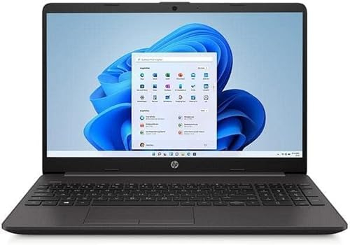 HP Laptop 15,6 FHD Display, AMD Ryzen 5 5500U, 6 x 4.00 GHz, 8 GB RAM, 256 GB SSD, AMD Radeon Grafik, Schwarz, Windows 11