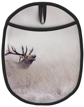 Impression de cerf Sauvage, Maniques, maniques résistantes à la Chaleur, maniques de Cuisine en Silicone antidérapantes