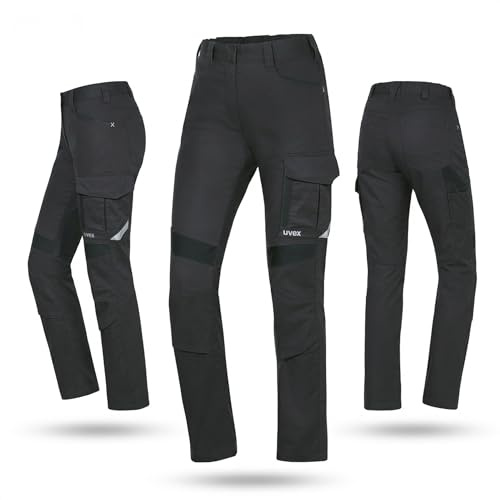 Uvex suXXeed Industry Damen Bundhose - Frauen Arbeitshose - mit Stretch & Kniepolstertaschen