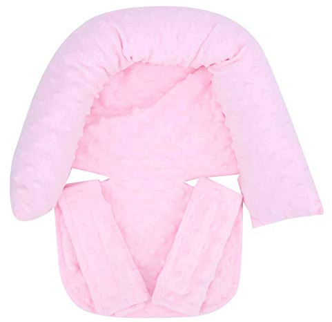 Baby-Kopf-Körper-Stützkissen, bequemes, verdicktes Kinderwagen-Pad, Sitzkissen, NestGray, Säuglings-Stützkissen für Neugeborene bis Kleinkinder (baby headrest)