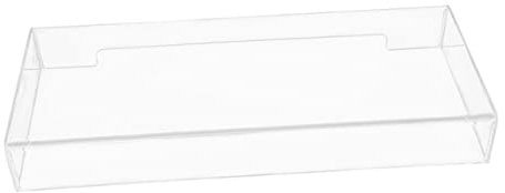 Mipcase Funda De Teclado Acrílica Transparente para Teclado Mecánico 470x235x55mm Protectora Antipolvo Lavable y Duradera Compatible K70 Adecuado para Uso Doméstico y Oficina