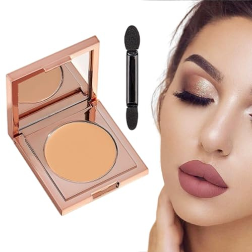 CC Undereye Corrector, Farbkorrektor Für Augenpartie, Augenpflege Conceale, Creme-Korrektor Unter Den Augen, Feuchtigkeitsspendender Concealer, Leichter Farbiger Augenaufheller Zur Make-up-Korrektur