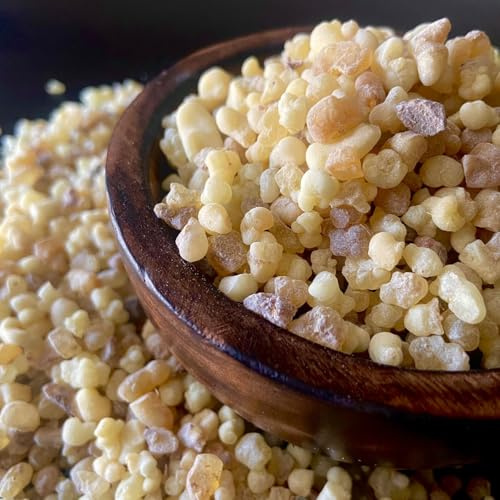 Frankincense Resin – Grade A Boswellia Sacra | Royal Olibanum | Natural Incense for Meditation, Smudging, Bakhoor & Aromatherapy | 100% Pure Handpicked Resin – 2 oz