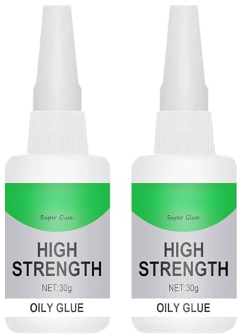 2pcs Welding High Strength Oily Glue - Universal Super Glue Quick Repair - Multifunctional Super Strong Oily Welding glue - Strong glue For Plastic, Metal, Wood, Glass, Shoe, Ceramic And Jade